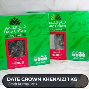 KURMA KHENAIZI / LULU DATE CROWN ORIGINAL PREMIUM 1kg Khenaizi