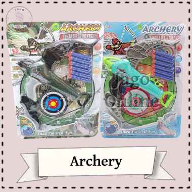 Mainan Anak Cowok Laki Tembak Tembakan Panahan Target Archery Crossbow Archery