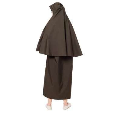 Jas Hujan Gamis Muslimah Wanita & Mantel Hujan Wanita Syari Merk ACOLD RAINTOL GAMIS Original GAMIS 