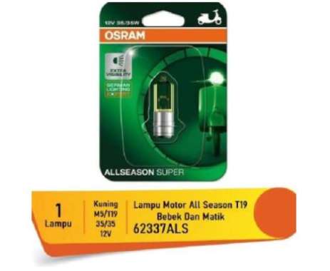 Osram Lampu Depan Motor Suzuki Skywave 2007-2011 - 62337ALS - Yellow