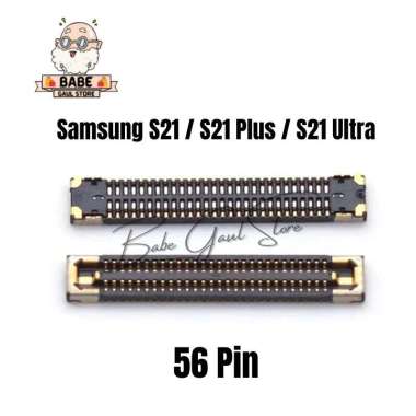 Konektor Lcd Samsung S21 Plus Ultra Socket Connector Original