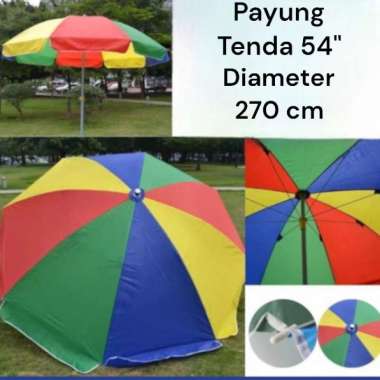 Payung Besar / Payung Jualan / Payung Dagang / Payung Tenda Multicolor