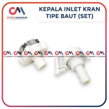 Kepala Selang Inlet Set sambungan keran kran masuk air mesin cuci 1 2 tabung Klem Baut LG Samsung