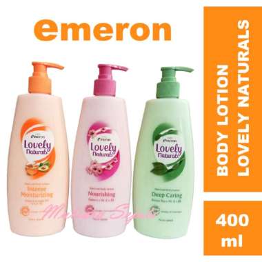 Emeron Hand Body Lovely 400ml Pompa - Lotion Green Tea