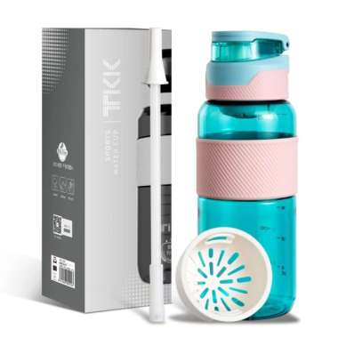 TKK BOTOL MINUM 1 LITER SEDOTAN BPA FREE 1/1.2/1.5L BOTOL MINUM BESAR -LORENA 1.5L Biru