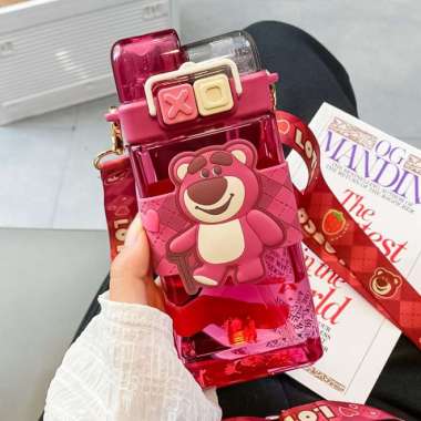 TOKKADO TOY STORY RIN TUMBLER BOTOL MINUM SEDOTAN BPA FREE -LORENA Lotso