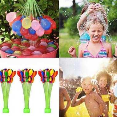 Magic Balon Water Balon Air Anti Bocor Anti Tiup Mainan Anak Isi 111Pc