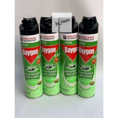 Baygon Aerosol Zen Garden 600ml/ Flower Garden 600ml +75ml Flower Garden