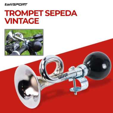 Bel Trompet Klakson Sepeda Vintage Hitam
