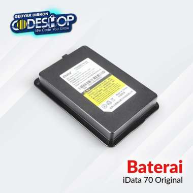 Battery Sparepart iData 70 Mobile Scanner PDT PDA Baterai Original