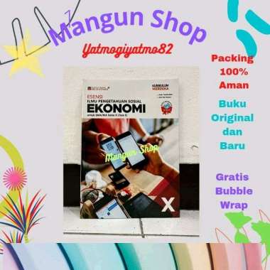 Buku Esensi Ekonomi Kelas 10 SMA/MA Kurikulum Merdeka Mediatama