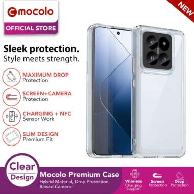 Mocolo Case Xiaomi 14 Pro / Xiaomi 14 - Casing PREMIUM Clear Xiaomi 14