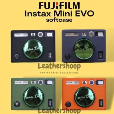 Case Cover Fujifilm Instax Mini EVO Rubber Pelindung Kamera Polaroid Multicolor