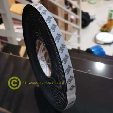 single tape Foam 3M 40 mm x 5 Mtr, tebal 5 mm , bantalan solartuff