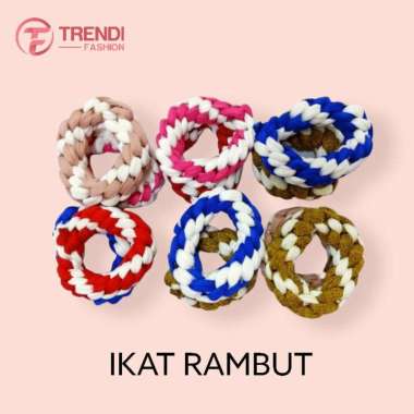 Ikat Rambut Motif Anyam - Ikat Rambut Wanita Premium Ikat rambut