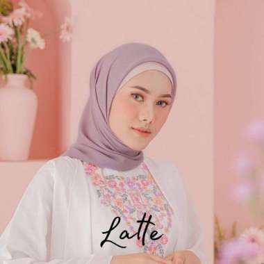 Bella Square - Jilbab Segi Empat Premium Jilbab Segi Empat Latte