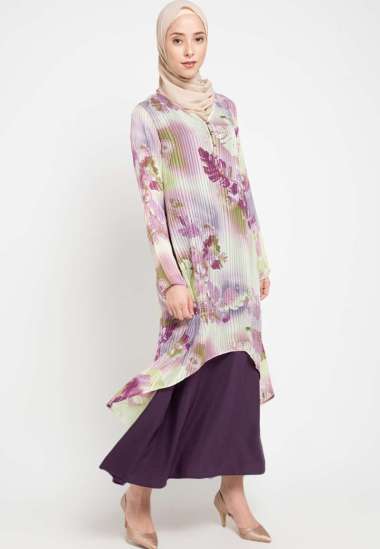 Azzar Gloria Maxi Dress In Purple S