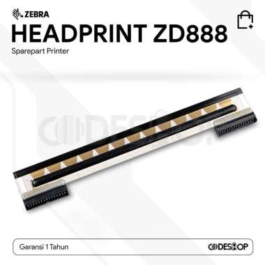 Headprint Zebra ZD888 Sparepart Printer Barcode Head Print ZD-888 Ori