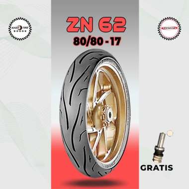 Ban Motor Bebek ZENEOS ZN62 80/80 Ring 17 Tubeless