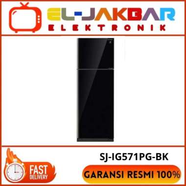 Sharp Sj Ig571Pg Bk Kulkas 2 Pintu 428 Liter