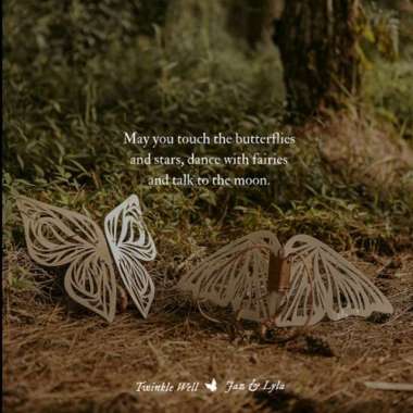 TWINKLE WINGS - BUTTERFLY WINGS - SAYAP - FAIRY WINGS BY TWINKLE WELL -