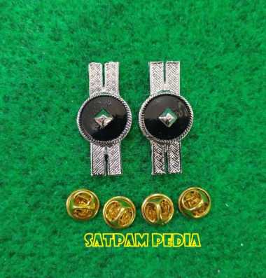 Monogram Kerah PNS Polri Gol 2A - Pin Kerah PNS Polri Gol 2A