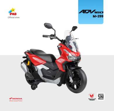 Mainan Anak Motor Aki Honda ADV M299 – PMB Toys Merah