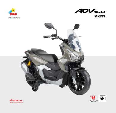 Mainan Anak Motor Aki Honda ADV M299 – PMB Toys Abu-abu