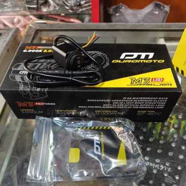 lampu duromoto M3 lampu led lampu tembak motor headlamp M3 + SAKLAR
