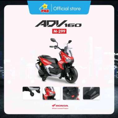 Mainan Anak Motor Aki PMB M299 Honda ADV M-299 M 299 Putih