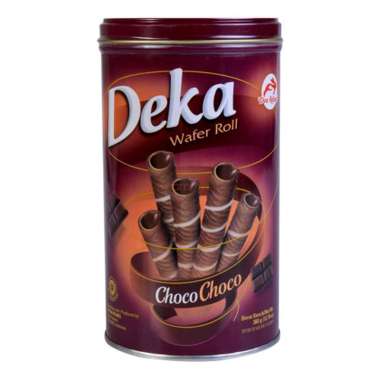 Deka Wafer Roll ChocoChoco Kaleng 280g