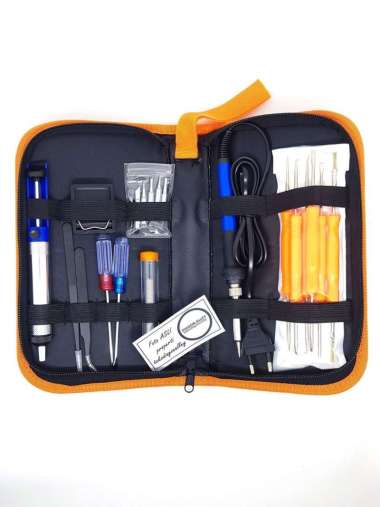Solder Listrik 60 Watt Paket Set Kit Lengkap Tas 220v SOLDER SET