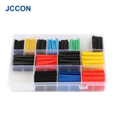 Pengaman Sambungan Kabel Pengaman Kabel Selongsong Heat Shrink Tube 580pcs BOX