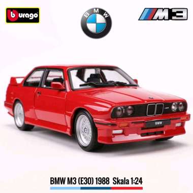 Bburago BMW Series Mainan Mobil Mobilan Miniatur Jagat Diecast