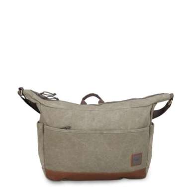 EIGER BTR SHOLDER CANVAS MESSENGER LAPTOP TAS SELEMPANG ORIGINAL Green