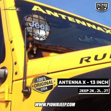 Terbaik Antena Karet Mobil / Antenna X For Jeep Jk Wranglerusa Diskon 13 Inch