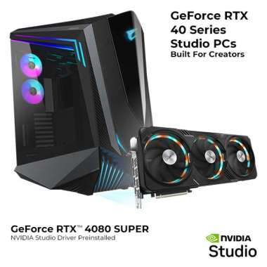 PC GeForce RTX Studio Myth AORUS Elite GeForce RTX 4080 SUPER