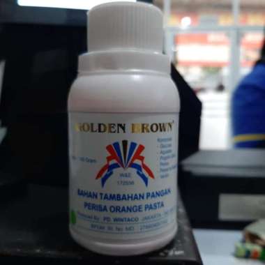 GOLDEN BROWN ORANGE PASTA/PERISA100ML MAKANAN/ROTI/CAKE DLL