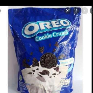 OREO COOKIES CRUMB 1KG X 1PCS, REMAHAN BISKUIT OREO TANPA CREAM