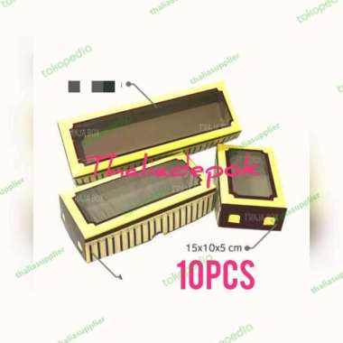 TRAJA DUS BROWNIES MOTIF S (15X10X5) ISI 10 PCS