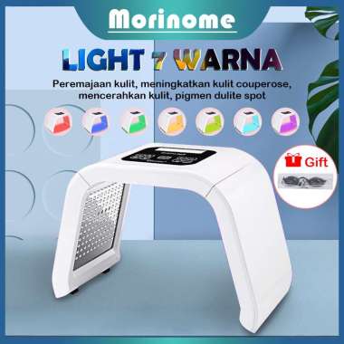 Masker Terapi Wajah Lampu Led 7 War