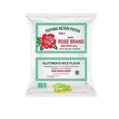Rosebrand Tepung Ketan Putih | Beras Putih Rose Brand 500g Ketan Putih