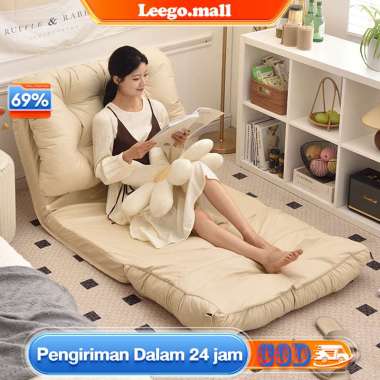 Sofa Lantai Kursi Lantai Tatami putih pucat-60cm
