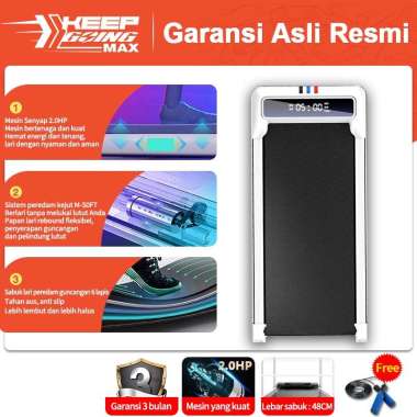 Keep Going Max - Treadmill Elektr Black