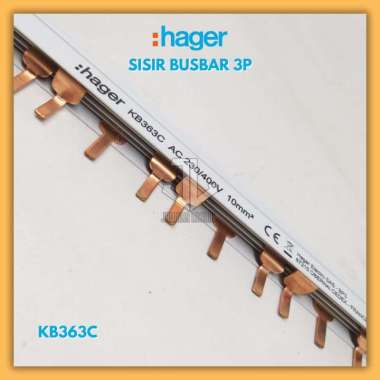 HAGER RELL SISIR BUSBAR 3P KB363C 10MM