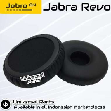 Busa Bantalan Jabra Revo Earpad Ear Pad Earcup Ear Cup Cushion Foam Pe Hitam