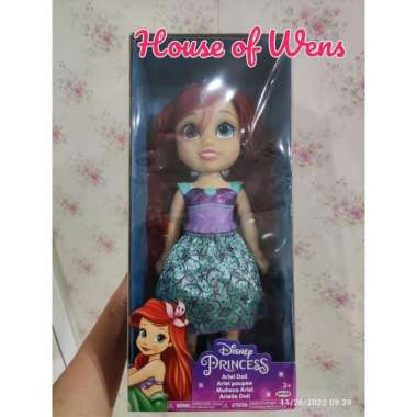 DISNEY PRINCESS ARIEL DOLL ORIGINAL - MAINAN BONEKA
