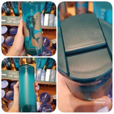 STARBUCKS SIREN STAINLESS STEEL TYPE 6 - BOTOL TERMOS TALL 12 OZ