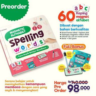 Buku Magnetic Word Spelling by Ziyad Books