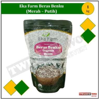 EKA Farm - Beras Benku Organik (Mix Merah - Putih) 1 Kg